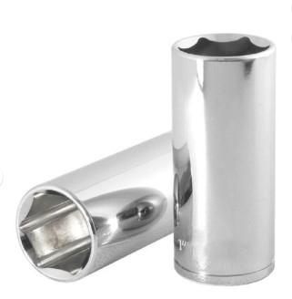 DADO LARGO MILIMETRICO 6 PUNTAS MANDO 3/8" MEDIDA 15MM