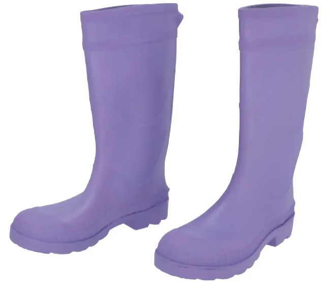 BOTA P/LLUVIA No. 25 MORADA