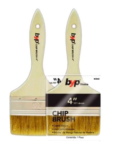 BROCHA BYP 4" CHIP BRUSH