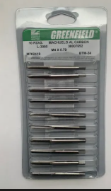 10 MACHUEOS AL CARBON 3/16"-24P