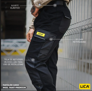 PANTALON CARGO LICA TALLA SIZE 38 / PANT-PREMIUM-38