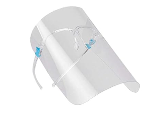 CARETA PROTECTOR FACIAL MARCO DE LENTES