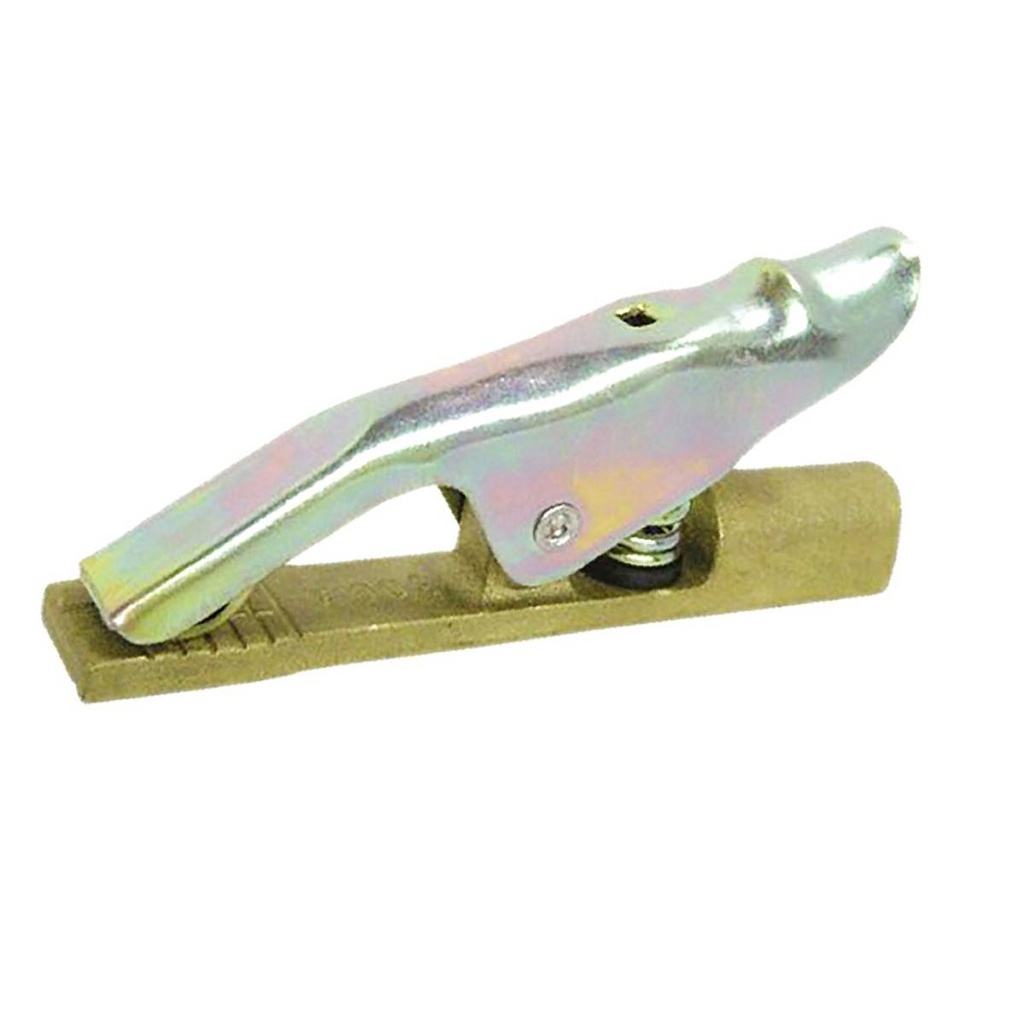 PINZA DE TIERRA COBRE-ZINC FUNDIDO 300A