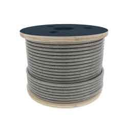 CABLE DE ACERO ALMA DE ACERO IWRC 19X7 1/2" ROLLO 1500M