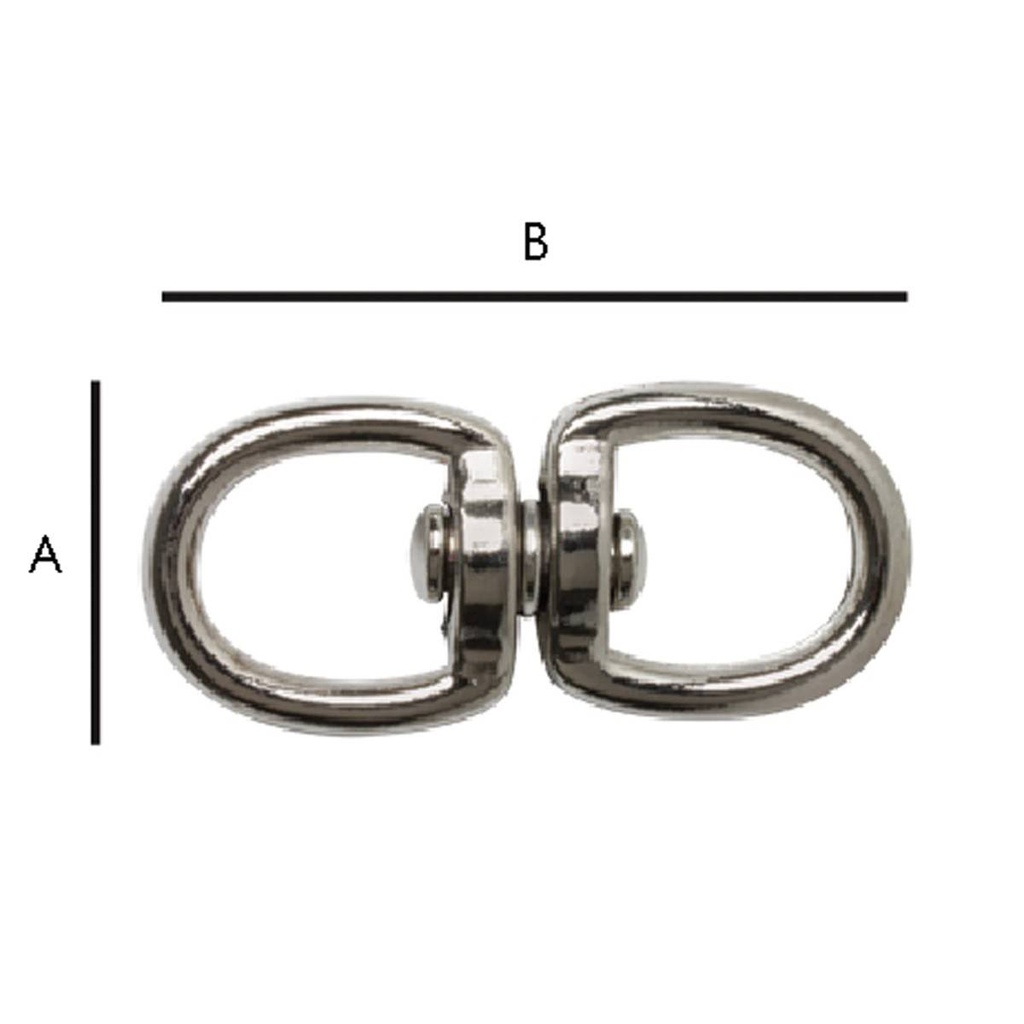 DESTORCEDOR NIQUELADO 1/2" (PRECIO X PIEZA - EMPAQUE GRANEL)