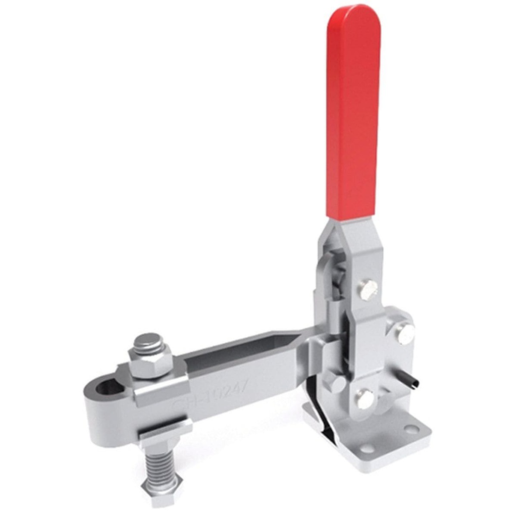 CLAMP ACCION VERTICAL  MANIJA RECTA 450KG BARRA ''U