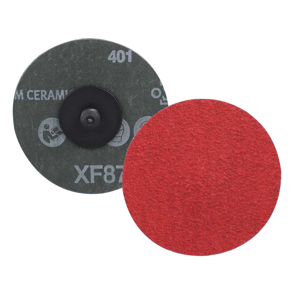 DISCO 3'' CAMBIO RAP. G36 TIPO R TELA CERAMICO XF870 (Precio x pieza - Empaque c/25 pzas)