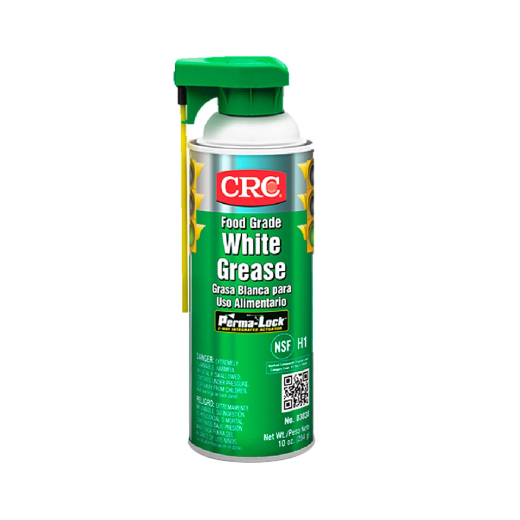 GRASA BLANCA DE GRADO ALIMENTICIO PERMA LOCK® AEROSOL (283 g) (CAJA C/12 PZAS - PRECIO X PIEZA)