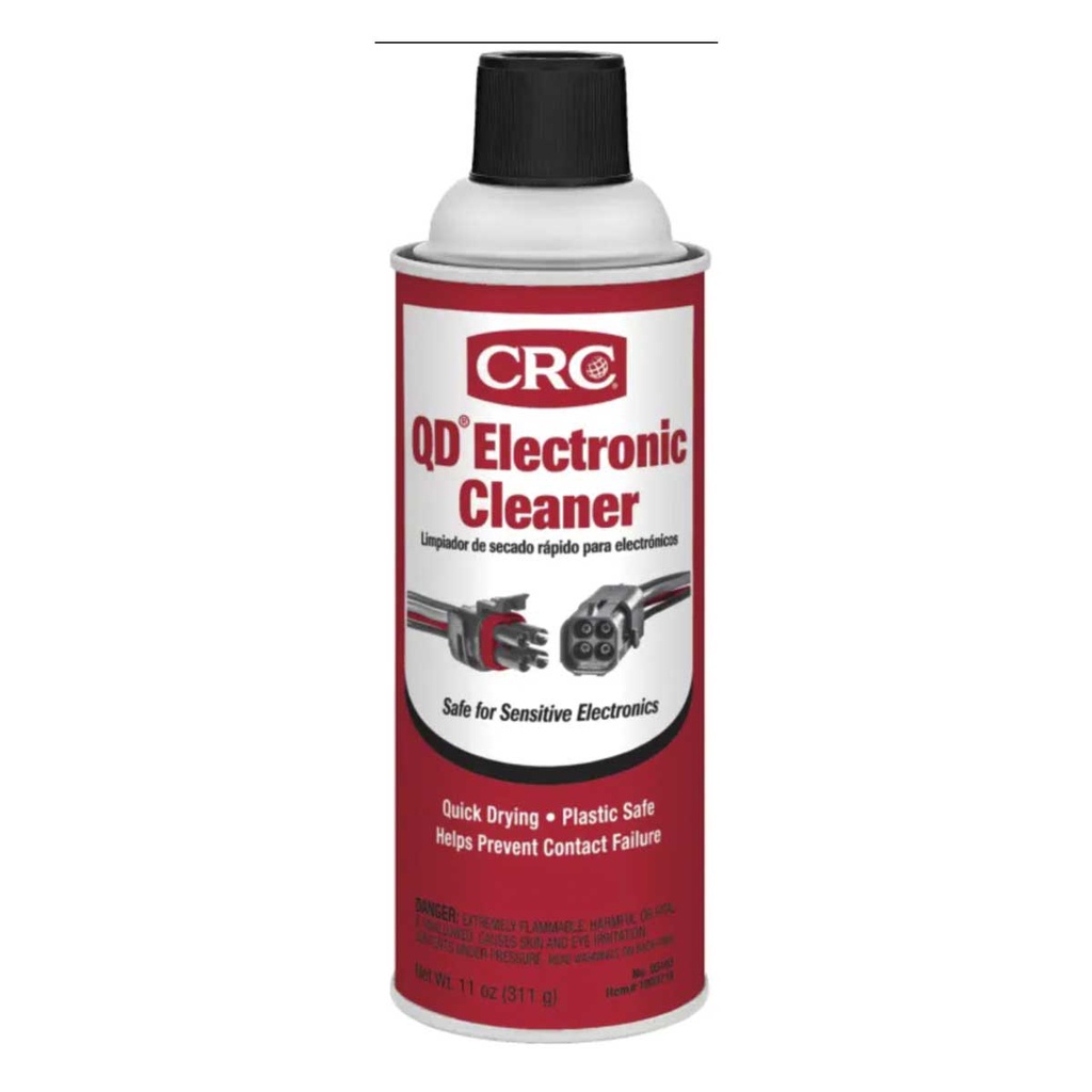 LIMPIADOR PARA ELECTRONICOS QD® AEROSOL (311g) (CAJA C/12 PZAS - PRECIO X PIEZA)