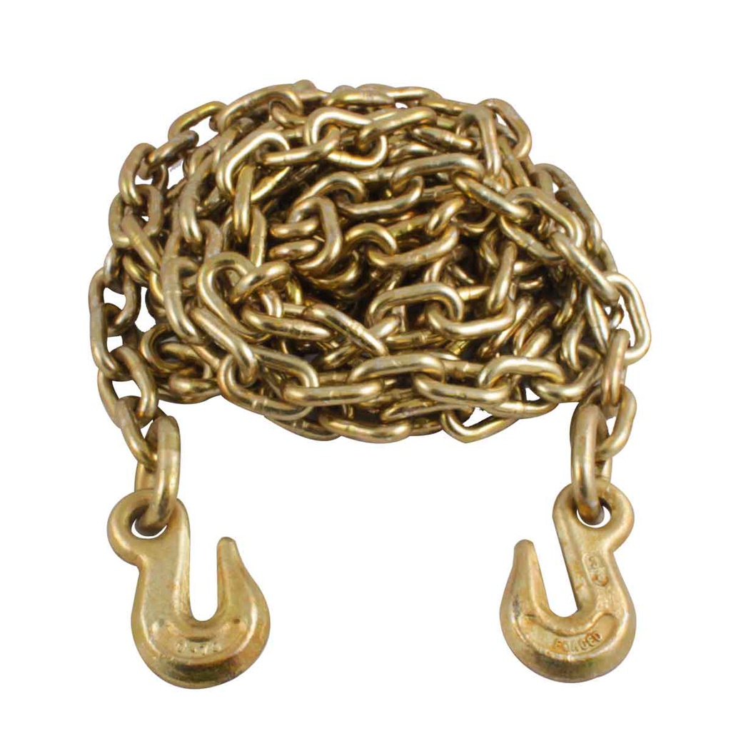 CADENA C/GANCHO 3/8" X 16' GRADO 70            16PIES DE LARGO