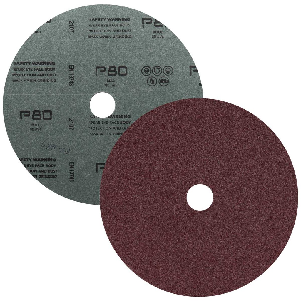 FIBRODISCO AO 7" X 7/8" G040 (Precio x pieza - Empaque c/25 pzas)