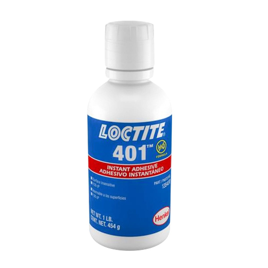 LOCTITE 401 ADHESIVO INSTANTANEO PRISM TRANSPARENTE 1 lb
