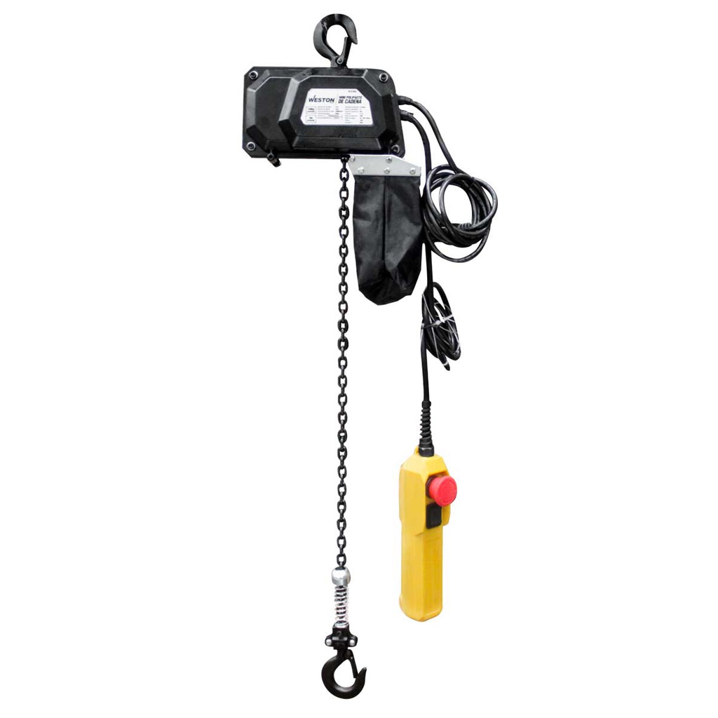MINI POLIPASTO DE CADENA 150KG 6M (120V/60HZ)
