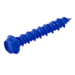 PIJA CABEZA HEXAGONAL  PARA CONCRETO 1/4"x1-1/4" (Precio x Caja - caja c/400 piezas)