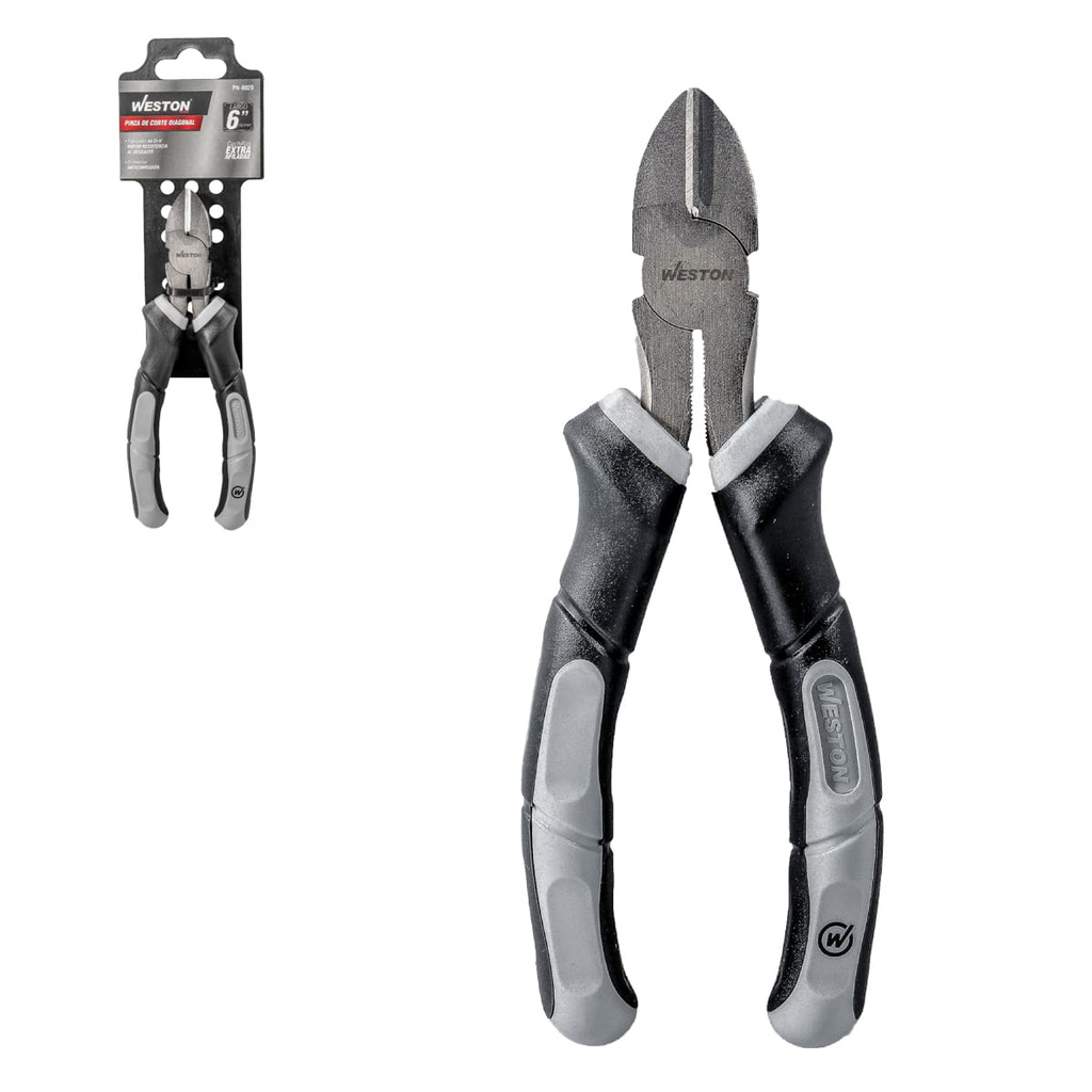 PINZAS DE CORTE DIAGONAL 6" (CAJA C/6 PZAS - PRECIO X PIEZA)