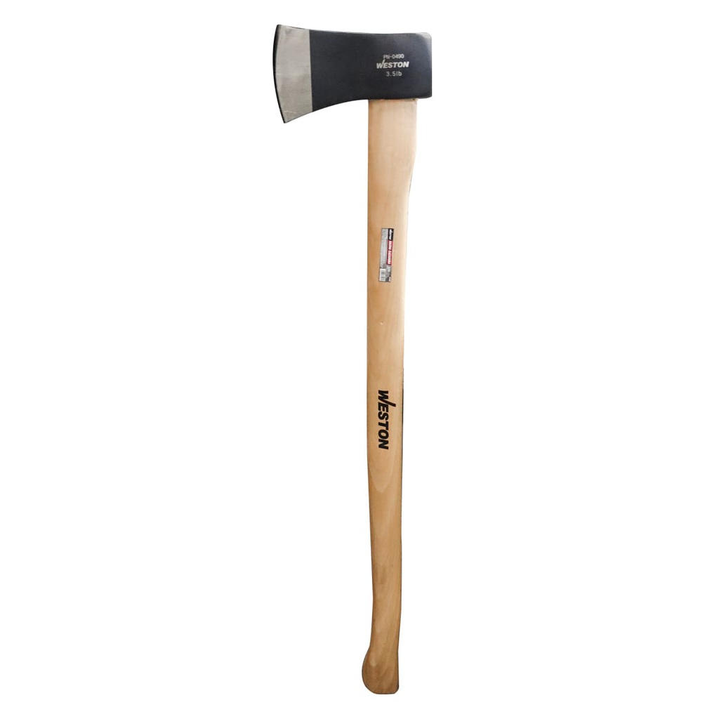 HACHA CAZADORA 3.5 LB MANGO 34" DE MADERA DURA