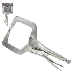 PINZA DE PRESION TIPO C C/MORDAZA FIJA 11'' (11R) PZ