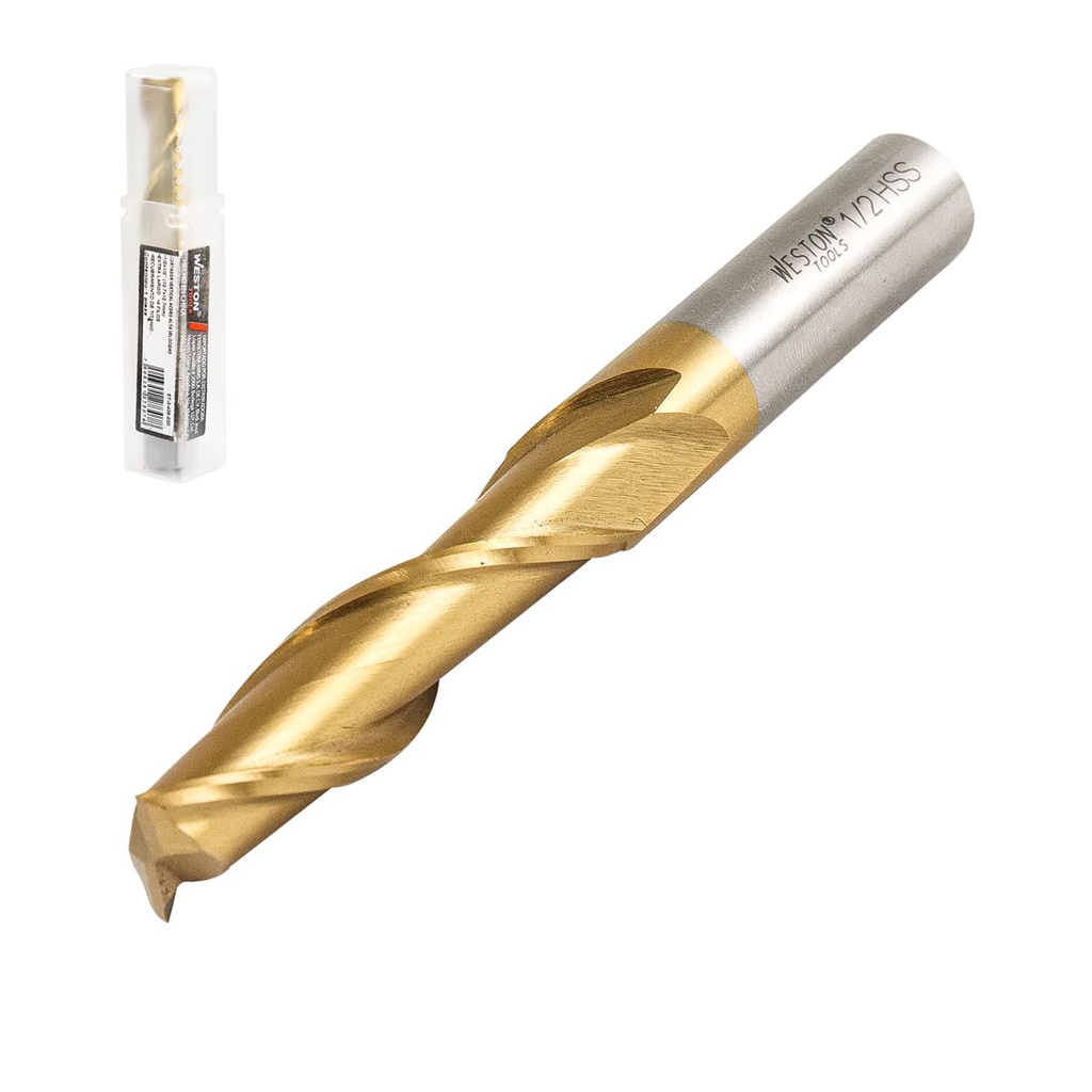 CORTADOR VERTICAL 1/2 X 1/2" 2F LGO. TITANIO