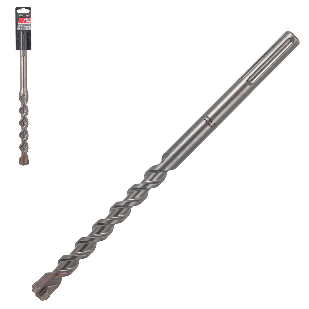 BROCA WP ZANCO SDS MAX 6 CORTES 3/4" X 13"