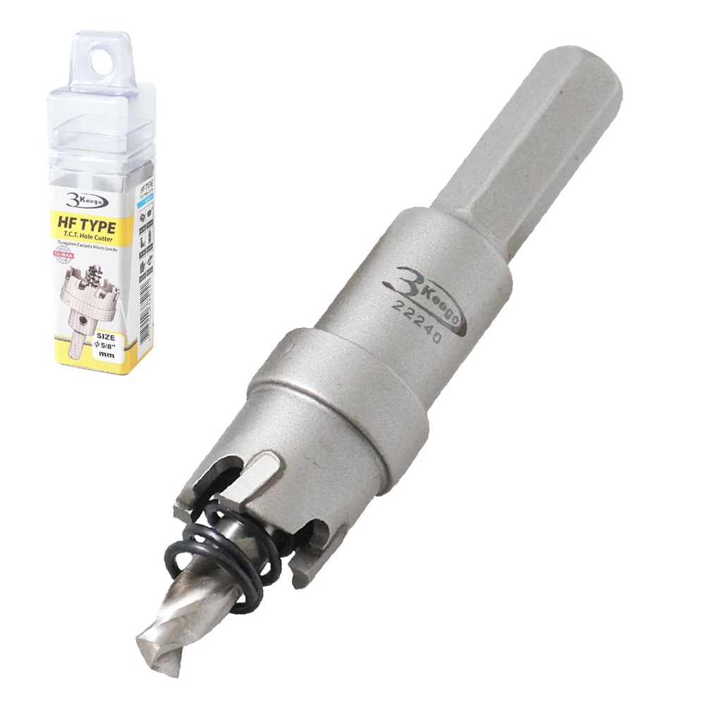 CORTADOR ANULAR TCT TIPO HF 5/8&quot; ZANCO 3/8&quot;