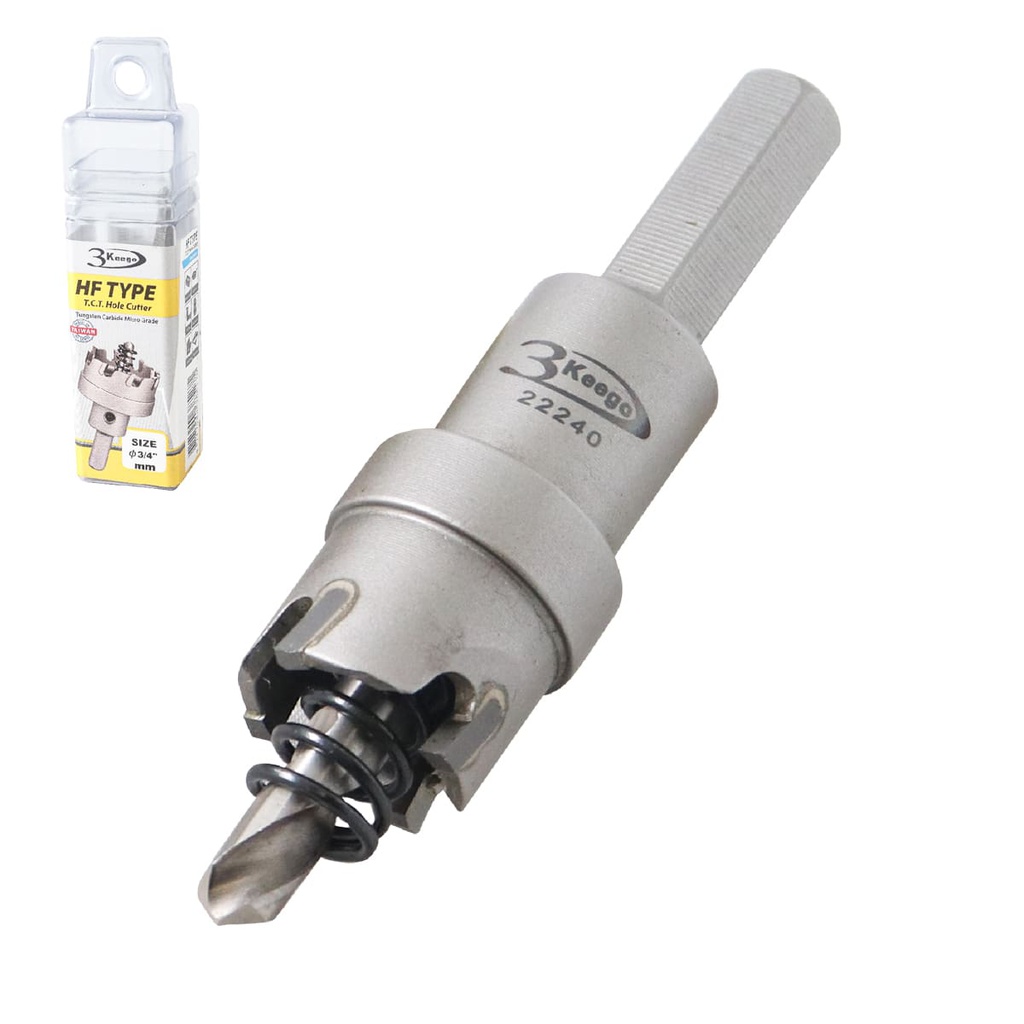 CORTADOR ANULAR TCT TIPO HF 3/4&quot; ZANCO 3/8&quot;