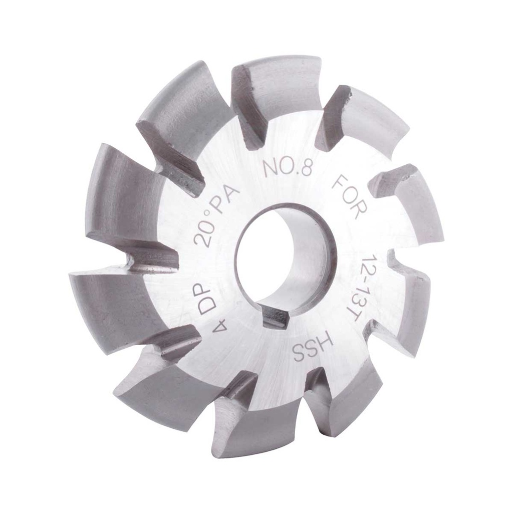 CORTADOR P/ENGRANE 20° 4DPX4" JUEGO 8P