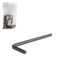 [ST-6-200-230] LLAVE HEXAGONAL L CORTA CrV  5/32"  (PRECIO X PZA - EMPAQUE C/20 PZAS)