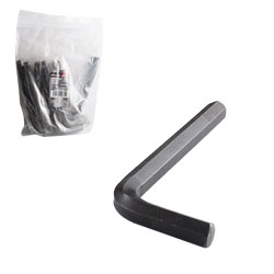 [ST-6-200-355] LLAVE HEXAGONAL L CORTA CrV  10MM  (PRECIO X PZA - EMPAQUE C/10 PZAS)