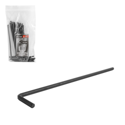 [ST-6-200-446] LLAVE HEX, L LARGA 1/8&quot; (PRECIO X PZA - EMPAQUE C/20 PZAS)