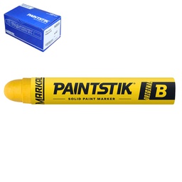 [STM-080221] MARCADOR B PAINTSTIK AMARILLO (CAJA C/12 - PRECIO X PZA)