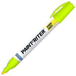 [STM-097450] MARCADOR PAINT RITER PARA VIDRIO AMARILLO (CAJA C/12 - PRECIO X PZA)