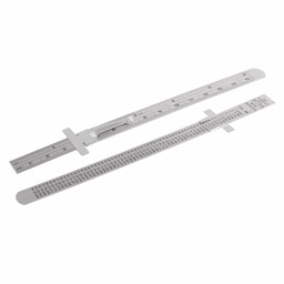 [STW-7111-6] REGLA P/MECANICO 6" CON CLIP
