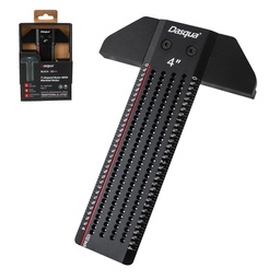[STWS-1804-5333] REGLA DE ALUMINO EN FORMA DE T CON AGUJEROS PARA MARCADO 4&quot;