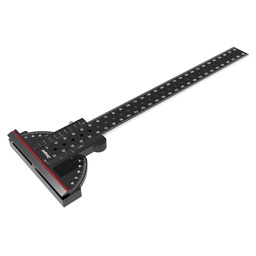 [STWS-1804-6113] REGLA DE MEDICION MULTIANGULO DE ALUMINIO 12"