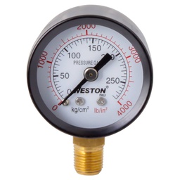 [W-10027] MANOMETRO 2" 1/4" NPT 21KG/300LBS