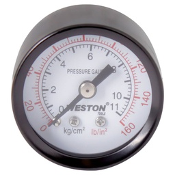 [W-10080] MANOMETRO 1-1/2" 1/8"NPT POSTERIOR 7K/10