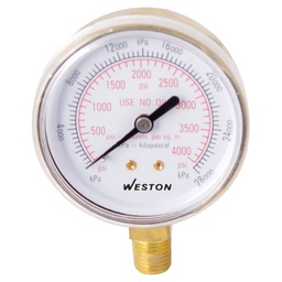 [W-10285] MANOM.D/OXIGENO 2-3/4&quot; 1/4&quot; NPT 4000PSI/28000KPA