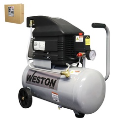 [W-60024] COMPRESOR D/AIRE DIRECTO LUBRICADO MOTOR 2HP CAP. 24 L 110 V