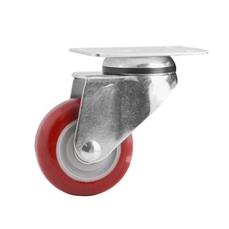 [Y-1047-100] RODAJA MARRON PU GIRA. 4X1-1/4&quot;