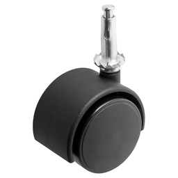 [Y-2140-40] RODAJA TIPO YOYO ESPIGA P/MADERA 40MM (Precio x pieza - Empaque c/4 pzas)