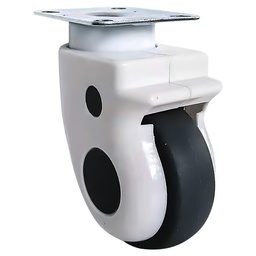 [Y-5000-100] RODAJA USO MEDICO TPR GIRATORIA 4'' x 1-1/4''