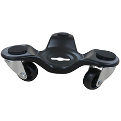 [Y-5035-30] TRI-DOLLY DE ACERO 6'' RUEDAS DE 30 MM DE PP