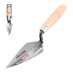 [Z-26020] CUCHARA FORJADA TIPO FILADELFIA 6" MANGO D/MADERA