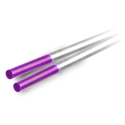 [Z-65345] ELECTRODO D/TUNGSTENO MORADO 1/16" X 7" (Precio x Caja - caja c/10 piezas)