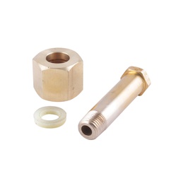 [Z-65500] JUEGO DE TUERCA Y NIPLE P/REGULADOR DE DIOXIDO DE CARBONO CGA-320