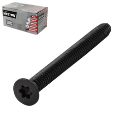 [ZN-27016-C] TORNILLO  C.PLANA TORX T/F NEGRO 1/4X2 (Precio x Caja - Caja c/200 pzs