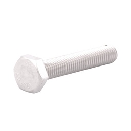 [ZN-30406] TORNILLO HEX ACERO INOX. 'RC' M12-1.75 X 80  (Precio x Pza - Caja c/20 pzas)