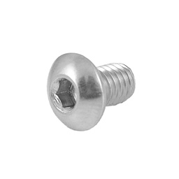 [ZN-32590] TORNILLO  ALLEN CABEZA BOTON INOX304 M6-1.00 x 20MM (Precio x Pza - Caja c/100 pzas)