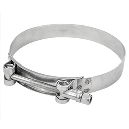 [JM6214] ABRAZADERA T-BOLT 114-122mm ACERO INOX.