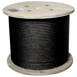 [HK5112] CABLE ACERO ALMA FIBRA 1/4" 6X19 500mts